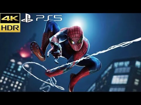 Spider-Man Remastered (PS5) 4K HDR 60FPS - Ray tracing Amazing Spider-Man movie suit