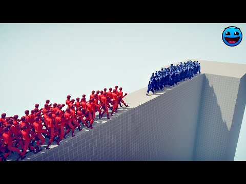 100x BOXER vs 100x TAEKWONDO | TABS Totally Accurate Battle Simulator