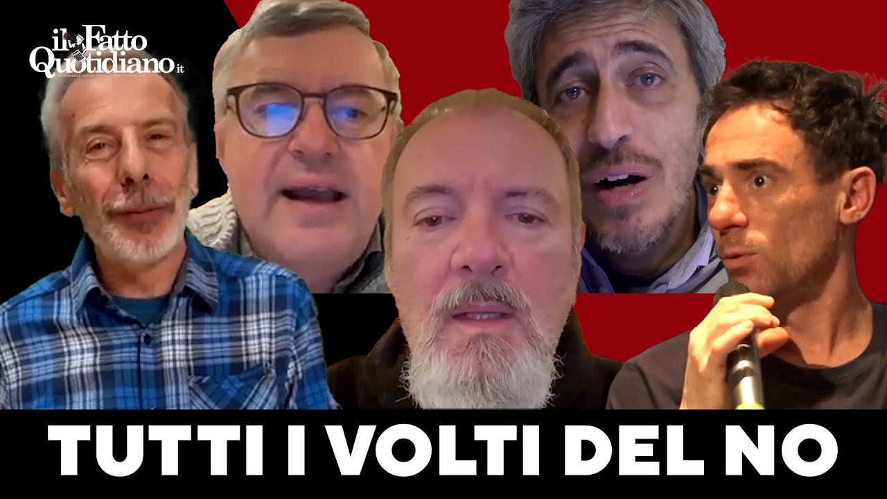 Non solo Barbero. Ecco tutti i No al Referendum sulla Giustizia