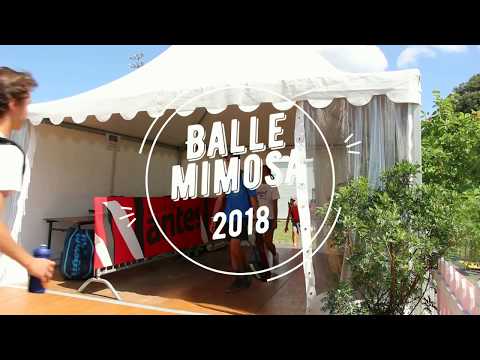 La Balle Mimosa 2018 - Début du tournoi