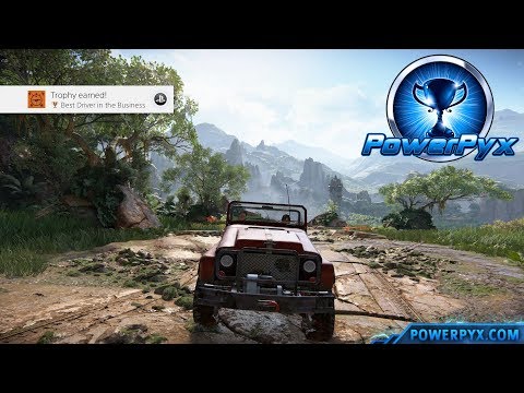 Uncharted The Lost Legacy - Best Driver in the Business Trophy Guide (Chapter 4)