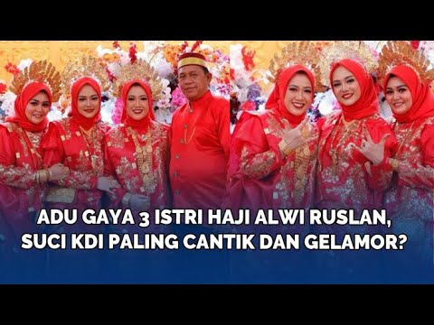 Haji Alwi Ruslan's Three Wives Are Style Competitive: Is Suci KDI the Most Beautiful and the Most...
