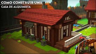 Como Construir a Casa do Alquimista | Cidade Medieval | Hytale Tutorial