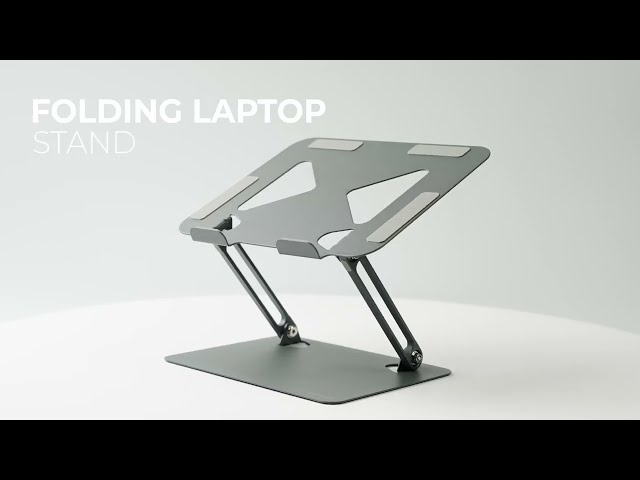Innovagoods Lastan Soporte para Portátil Plegable y Regulable video