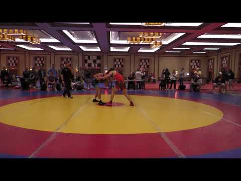 55 Kg Rr Rnd 1 - Alexander Logsdon, Cougar Wrestling Club Vs Jonathan Gurule, NMU-National Trainin
