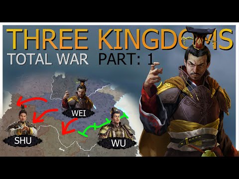 I CREATED The Three Kingdoms : Cao Pi -Total War: Three Kingdoms Custom Campaign - episode 1
