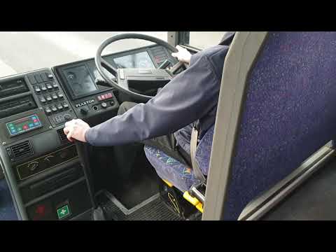 Me driving Plaxton Premiere Volvo B10M RX51 EXM