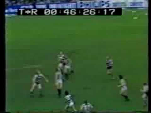 Geelong V Collingwood Round 20 1980