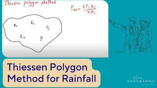 Civil PE Exam - Water Resources - How to Use the Thiessen Polygon Method for Rainfall