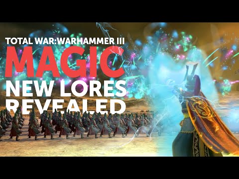 NEW MAGIC LORES REVEALED for TOTAL WAR: Warhammer III