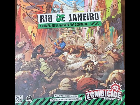 Zombicide: 2nd Edition – Rio Z Janeiro - YouTube Video