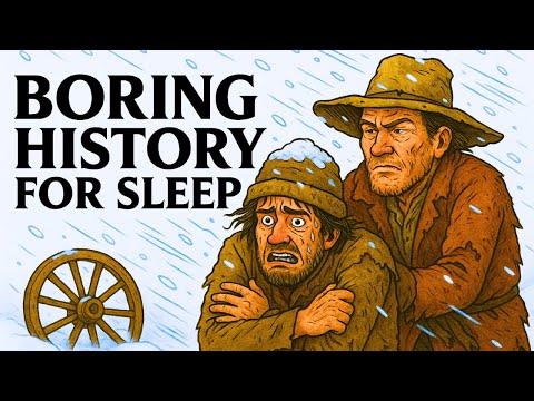 How People Survived the Brutal Cold in the Wild West | Boring History For Sleep