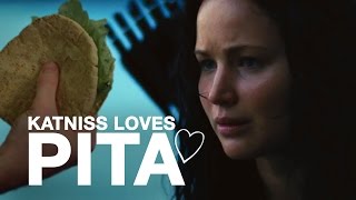 Katniss sure loves Pita (ORIGINAL)