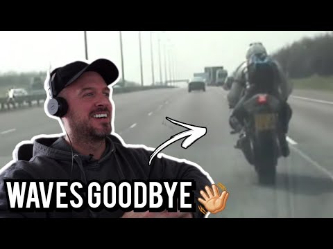 Reaction to 180mph Police Chase BMW S1000RR