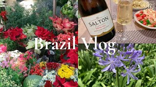 ブラジル Vlog｜青空市場(フェイラ)と夕ご飯作り