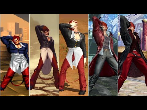 Evolution of Iori Yagami laugh (KOF 95 - KOF XV)