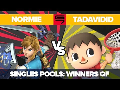 Normie vs TaDavidID - Ultimate Singles: Pools R1 Winners Quarterfinal - Genesis 7 | Link vs Villager