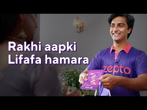 Zepto's 'Rakhi Aapki, Lifafa Humara' campaign