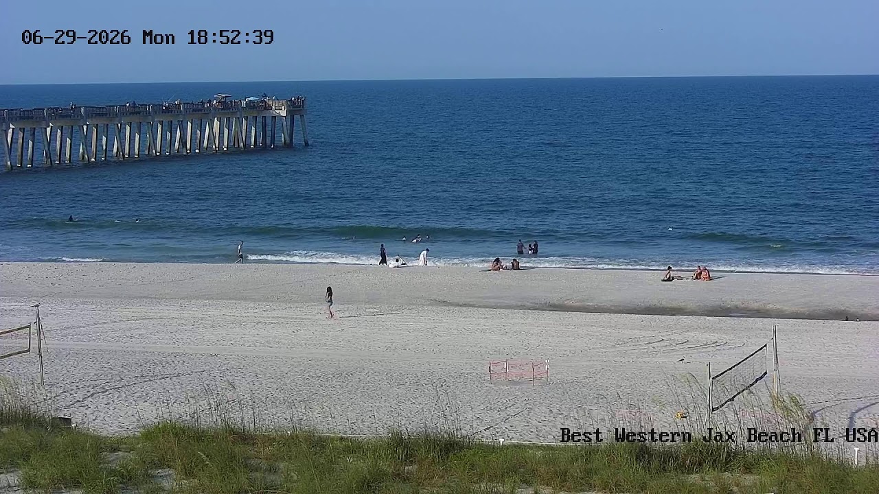 Live webcam view of Muelle de Jacksonville Beach