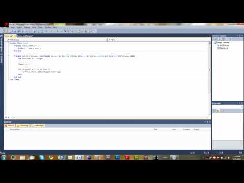 Visual Basic 2010 Tutorial 10 - Step Operator