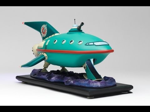 Planet Express Ship final assembly time lapse
