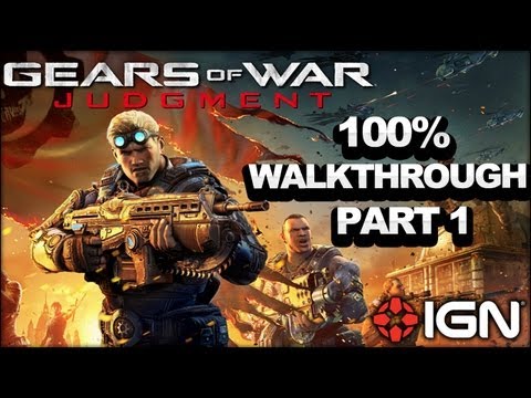Gears of War: Judgment Walkthrough - Old Town - Declassified Mission and Cog Tag (Part 1)