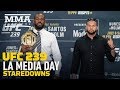 UFC 239: Los Angeles Media Day Staredowns - MMA Fighting