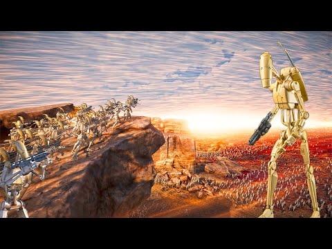 3,000,000 Droid March Against Clone Wars Captain Rex  | Ultimate Epic Battle Simulator 2
