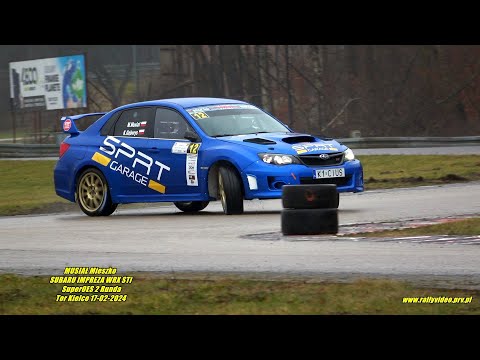 MUSIAŁ Mieszko - SUBARU IMPREZA WRX STi - SuperOES 2 Runda Tor Kielce 17-02-2024