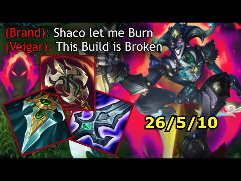 Shaco + Ravenous Hydra Carry a Hard Losing Team and Win