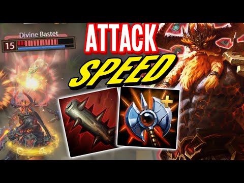 Surtr Jungle with MAX Attack Speed is HILARIOUS IN SMITE!