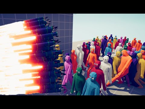 100x COLOR PACK TEAM vs EVERY GOD - Totally Accurate Battle Simulator TABS