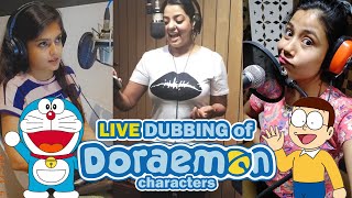 LIVE DUBBING of all DORAEMON characters
