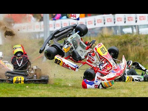 Go karts, lo que nadie enseña: Los mejores choques y rebases