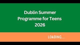 Immersion English Summer Programme for Teens 2026