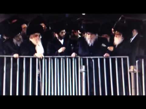 The Belzer Rebbe's Blessing After The Chupah