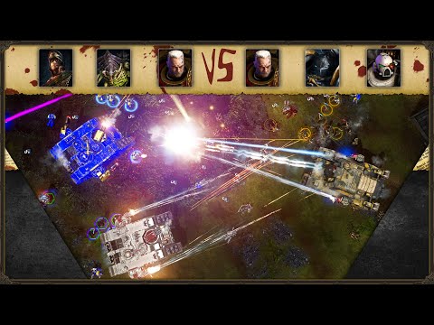 WH40k: Dawn of War 2 - 3v3 | PickPacker + Machine Elf + Champion [vs] Intrusiv + warMOOSE + Overtly