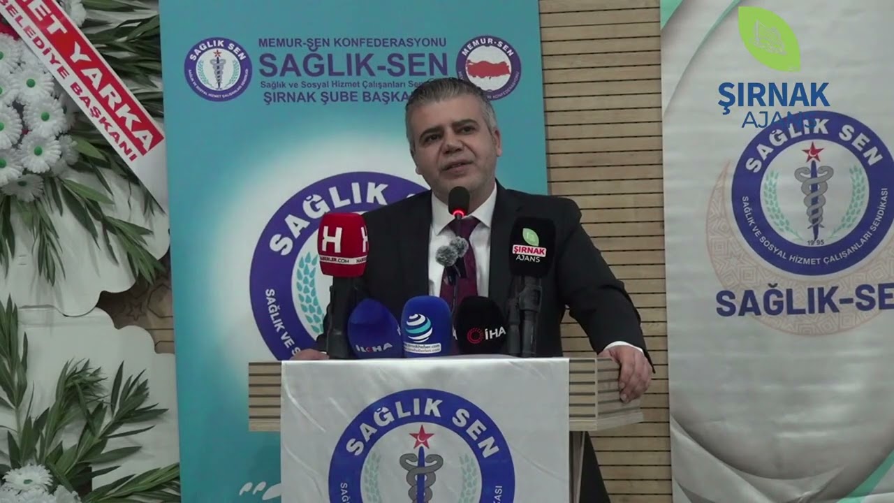 Sağlık-Sen Şırnak’ta Anmal Yeniden Güven Tazeledi
