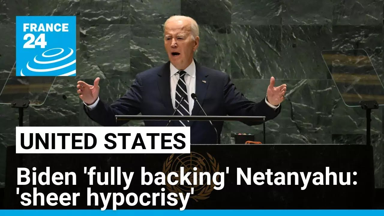 'Sheer hypocrisy': Biden administration 'fully backing, enabling, empowering Netanyahu government'