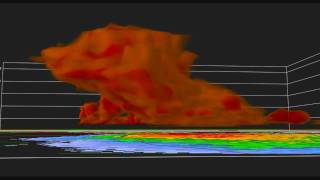 preview picture of video 'Tuscaloosa Tornado - 3-D Radar - April 27 2011'