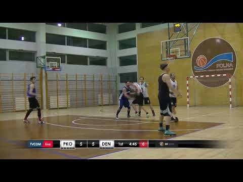Cały mecz: PKO Bank Polski vs Dentons - II Liga Warszawa - 15.03 - Koszykarska Liga Biznesu
