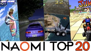 Top 20 Best Sega Naomi 1/2 Games of all Time (Time Stamps) #seganaomi #arcadegames #arcadegaming