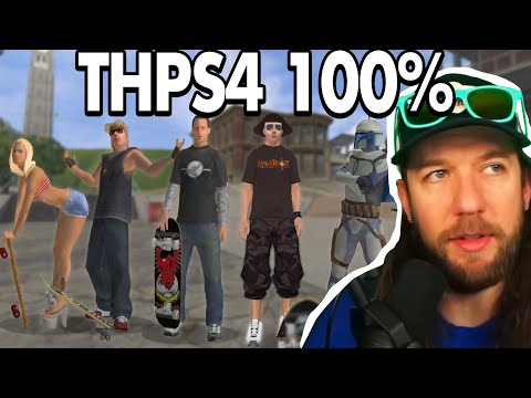 100%'ING TONY HAWK'S PRO SKATER 4