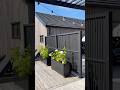 Sendai hegn - 180×180 cm - sort - 17444-15 DETAIL89972