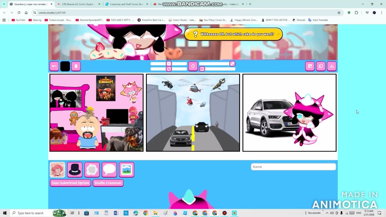 Strawberry Crepe Neo Remake Comic Studio related to the Actual Strawberry Crape Cookie