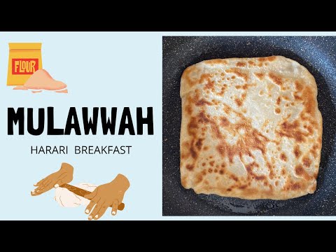 Easy Mulawwah Recipe I Ethiopian Breakfast I Harari Cooks