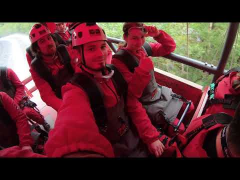 World's fastest zip line - VELOCITY 1 & 2 Zip World, Penrhyn Quarry. Najszybszy zip line na świecie.