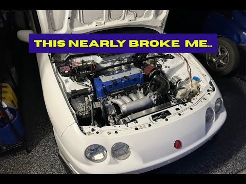 DC2 Integra Budget K24 swap Movie - Tons of details!