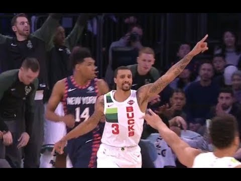 George Hill Highlights vs Knicks RS19G33 - 5 Pts, 4 Asts (25.12.18)