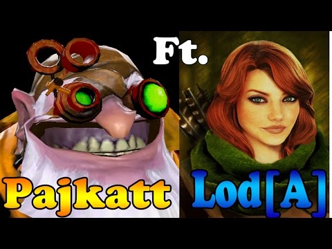 Dota 2 - Pajkatt Plays Sniper Ft. Lod[A] - Europe Elite League!